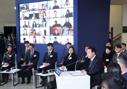 尹 "임기 중 R&D 투자 늘릴 예정…국민 원하는 것 해소할 것"(종합2보)