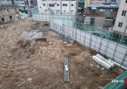 [포토]'워크아웃' 신청 태영건설 성수동 개발사업 부지