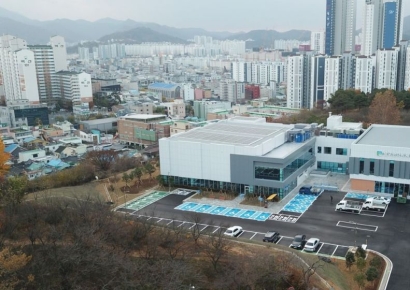 광주 남구, 장애·비장애 융화 '반다비 체육센터' 완공