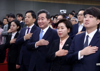 [포토] 이낙연-이준석-금태섭-양향자, 제3세력 한자리 ‘총출동’