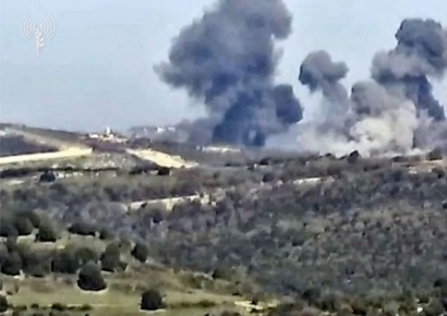 헤즈볼라, 로켓·드론 200기 발사…이스라엘과 보복 주고받아 