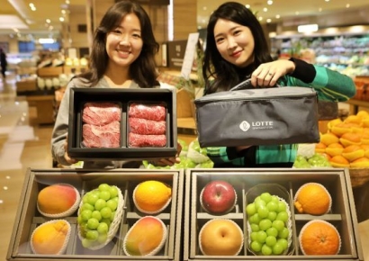 과일값 고공행진...설 선물세트 '완판 행진' 