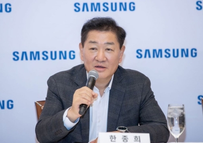[CES 2024]AI에 진심인 삼성…한종희 "향후 전 제품에 도입"