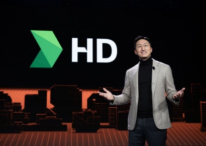 [CES 2024]정기선 키노트 연설 "스마트 건설현장 구축…인류 문명 혁신 나설 것”