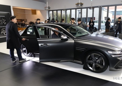 [포토]무광 제네시스 G80 스포츠