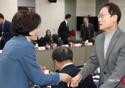 [포토]올해 첫 국가교육위원회 참석한 조희연 교육감