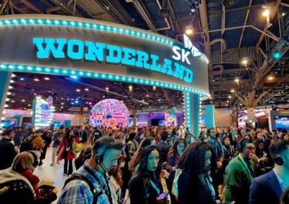 [CES 2024]라스베이거스 힙플된 SK 전시관…방문객 '작년 2배' 6만명