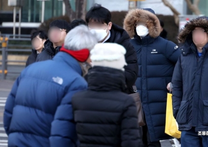 [포토] 다시 추워진 날씨