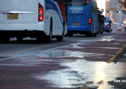 [날씨]일요일 전국 눈·비…빙판길 유의