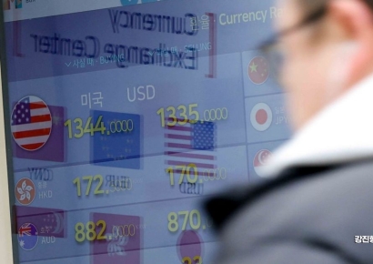 [포토]원달러 환율 1350원 돌파?