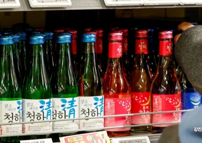 [포토]롯데칠성음료, '청하' 등 출고가 선제 인하