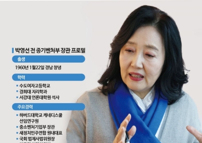 [여의도人터뷰]박영선 "尹 강조한 반도체 클러스터, 반드시 해야 하는 일"