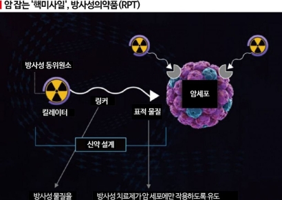 "방사능 주사제로 암세포만 죽인다"…차세대 항암제 개발 열풍