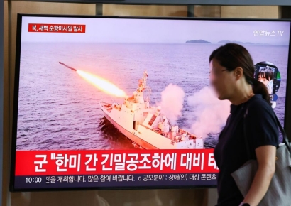 [종합]북, 순항미사일 발사… 총선 전 도발 계속할듯