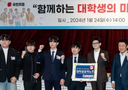 [포토]한동훈 위원장, '대학생의 미래'