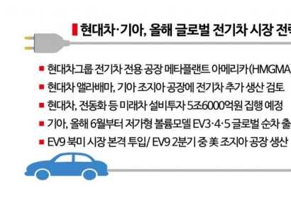 ‘사상 최대 실적’ 현대차·기아, 美서 테슬라와 정면승부