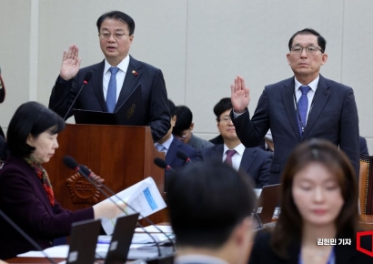 [포토] 선서하는 방기선 국무조정실장