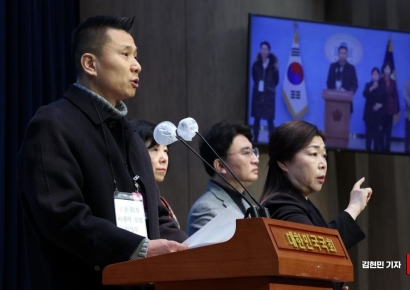 [포토] 발언하는 길성주 홍콩 ELS 피해자 모임 위원장