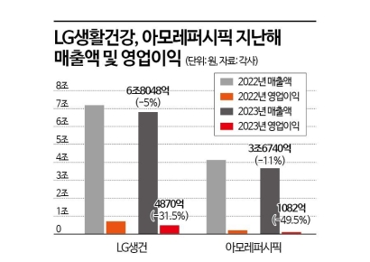 아모레 ‘희망’ LG생건 ‘관망’…中 리스크 대응 극과극 