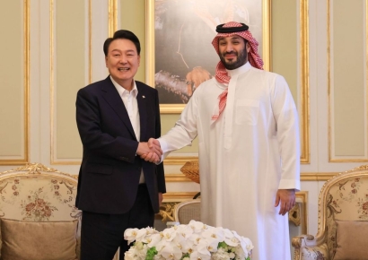 대통령실 "삼성·GS, 9.7조원 사우디 가스증설 수주…정상외교 성과"