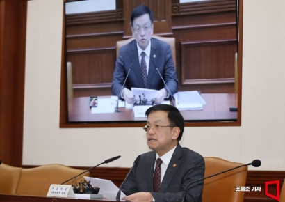 [포토]설물가 관련 발언하는 최상목 경제부총리