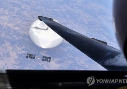 "1월에만 中 풍선 57개, 대만 항공에…심리전 관측" 