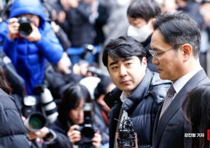 [포토]이재용 회장 1심 선고 공판에 쏠린 관심