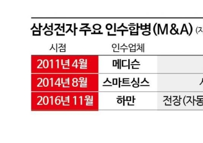 [뉴삼성]②M&A 다음 타깃은 인피니언·NXP…‘잃어버린 8년’ 끝낼 때