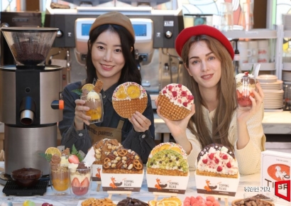 [포토] 초콜릿 디저트카페 '쇼콜라 팔레트' 오픈