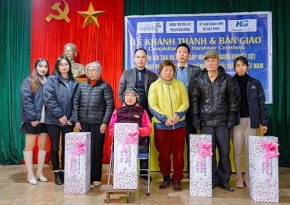 한미글로벌-따뜻한동행, 베트남 장애인 가정 주거환경 개선