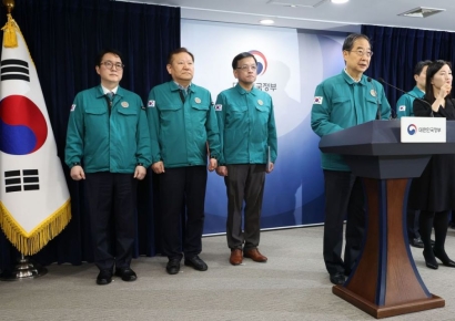 [전문]한덕수 "의료공백시 국민 피해…부디 환자 곁 지켜달라"