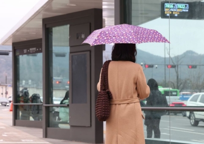 [날씨]내일 밤까지 전국에 비…기온은 평년대비 높아