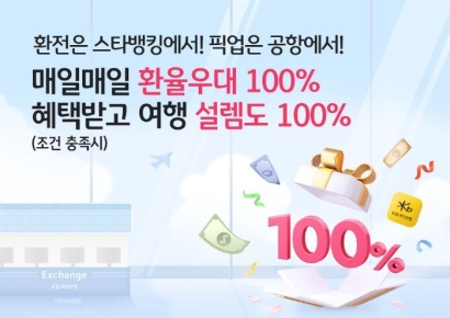 KB국민, 환율우대 이벤트 '환전수수료 면제'