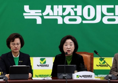 양당에 치이고, 신당에 묻히고…고전하는 녹색정의당