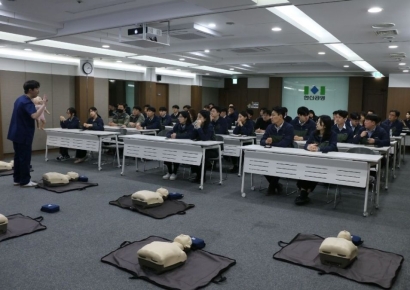 한신공영, 임직원 대상 재난대응교육 실시
