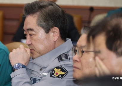 [포토]심각한 윤희근 경찰청장