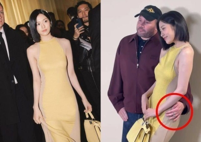 '그 손' 두고 커지는 갑론을박…한결같은 목소리는 "안유진 지켜주자"
