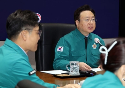[포토]의사집단행동 관련 발언하는 조규홍 장관