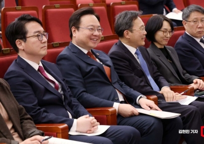 [포토] 밝은 표정의 조규홍 장관