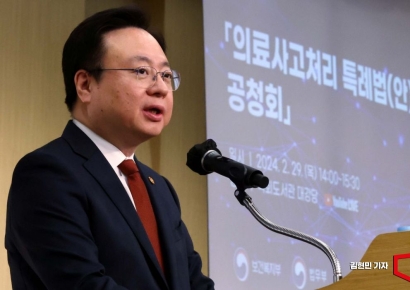 [포토] 조규홍 장관, 의료사고처리 특례법 공청회 개회사