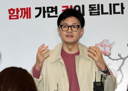한동훈 "새 술은 새 부대에? 이재명의 물갈이는 구정물 공천"