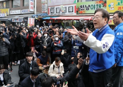 이재명 "與, '김건희 특검' 공천…민주당은 시스템 공천"