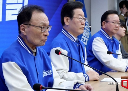 [포토] 발언하는 이해찬 공동선대위원장