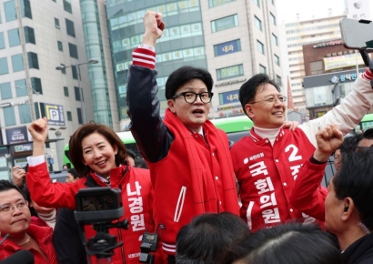 수도권 위기론 속 한강벨트 공략나선 한동훈