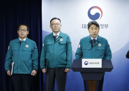 [포토] 의대정원 발표하는 이주호 부총리