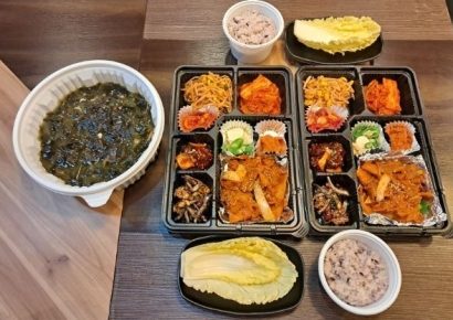 "김혜자도 놀라겠다" 부천에 있다는 8천원 백반 도시락