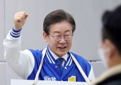 경찰, 죄수복 입은 이재명 가짜사진 뿌린 유포자 추적