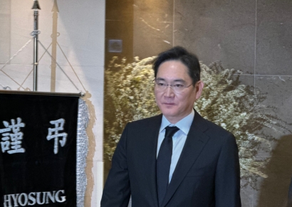이재용, 조석래 효성 명예회장 빈소 찾아 30분간 유족 위로