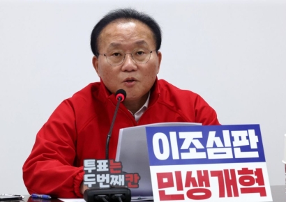 與 "민주당·조국혁신당, 서민 역린 건드려…심판해야"