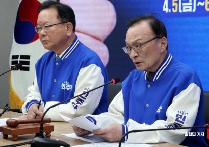 [포토] 이해찬, 민주 후보 논란에 "야당 흠집내기 지나치게 심해"